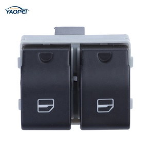 6Q0959858A YAOPEI interruptor de ventanilla eléctrica trasera para Volkswagen <span class=keywords><strong>SEAT</strong></span> 2 colores - Product Image 1