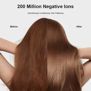 Secador de cabelo Fon Makinesi com acessórios para secador de cabelo, secador de cabelo iônico potente de alta velocidade com exibições personalizáveis