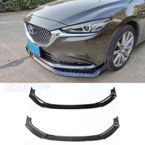 <b>Car</b> Front Bumper Lip <b>Diffuser</b> Spoiler Glossy Black Modification Part <b>for</b> Mazda Atenza 2020 Bumper Protector <b>Car</b> Accessories - Product Image 1