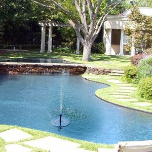 Fontaines solaires pour bains d'oiseaux d'extérieur, pompe à eau solaire flottante pour jardin, étang, piscine - Product Image 6