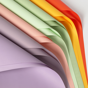 20 feuilles de papier d'emballage pour fleurs de couleur unie, imperméable, résistant aux déchirures et anti-traction, fourniture en gros pour fleuristes - Product Image 6