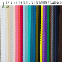 Gran oferta, 200gsm, 88% poliéster, 12% Spandex, secado rápido, transpirable, tela elástica de 4 vías, ropa deportiva de punto teñida lisa, lencería para niñas