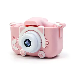 צעצועי ילדים מכירה חמה מתנה חמודה לילדים מצלמה דיגיטלית תמונה HD 1080p מיני וידאו לילדים מצלמה