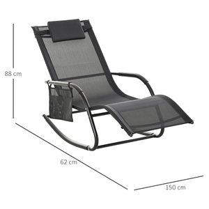 Precio de fábrica Respaldo ajustable Salón portátil Cama de mar plegable Tumbona Reclinable Sillas de playa para exteriores - Product Image 4