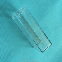 Boîte en plastique PP transparente à fermeture à pression 7x4.29x1 pouce, logo personnalisé, conteneur de rangement transparent, boîte de présentation pour cosmétiques, bijoux, collations