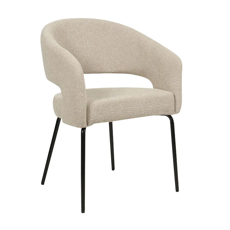 Light luxury Italia dining chair home modern simple dining table chair minimalist hotel restaurant back chair
