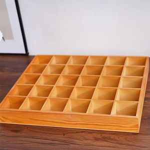 Organizador Plegable de Madera Hecho a Mano con 20 Compartimentos, Acabado Lacado, Color y Logotipo Personalizados para Almacenamiento de Aceites Esenciales - Product Image 2