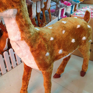 Simulación de decoración navideña, accesorios para escaparates navideños con renos y ciervos, adornos para mostradores de escritorio. - Product Image 6