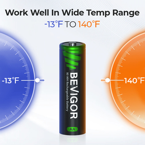 Bevigor 2800mAh Ni-MH Loại <span class=keywords><strong>1.2V</strong></span> AA Kích thước có thể sạc lại có thể sạc lại <span class=keywords><strong>NiMH</strong></span> Pin - Product Image 3