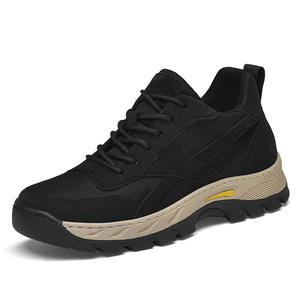 Chaussures de randonnée pour hommes à semelle épaisse de 8 cm, basses, en maille respirante, antidérapantes, pour le trekking et les sports de plein air - Product Image 6