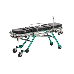 FREEZERPAELACE easy to folding medical stretcher sick patient transport stretcher to ambulance factory price