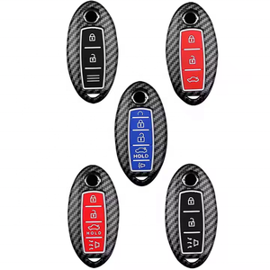เคสกุญแจรีโมทรถยนต์ฝาครอบป้องกันสำหรับ <span class=keywords><strong>Nissan</strong></span> <span class=keywords><strong>X</strong></span> <span class=keywords><strong>Trail</strong></span> T32 Rogue Patrol Murano htrail Maxima Altima SENTRA Qashqai - Product Image 2