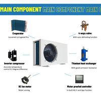 Refroidisseur de bain de glace marin 1HP en gros, moteur de refroidissement, WIFI 220V, refroidisseur d'eau, équipement de plongée à froid