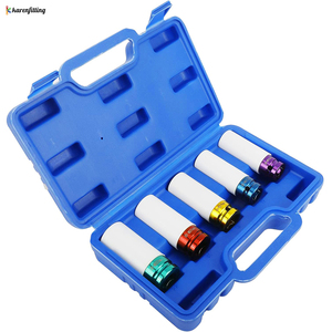 मल्टी-फंक्शन इम्पैक्ट सॉकेट सेट लंबे और शॉर्ट सॉकेट रिंच टूल हैंड बॉक्स - Product Image 6