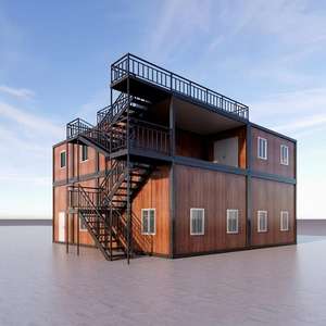 Toutes les nouvelles maisons modulaires de style japonais Maisons préfabriquées Lettonie Maisons en conteneur prêtes <span class=keywords><strong>à</strong></span> vivre 2 chambres <span class=keywords><strong>à</strong></span> coucher avec salle de bain - Product Image 4