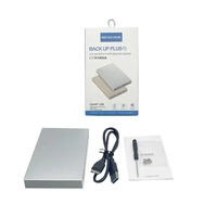 Custodia Antiurto per Disco Rigido Esterno da 2,5 Pollici con Copertura in Silicone, Custodia Protettiva in Alluminio USB 3.0, Garanzia di Un Anno