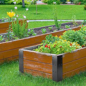 Support d'extension d'angle en acier inoxydable pour pergola 4x4 jardin extérieur Installation facile <span class=keywords><strong>Kit</strong></span> de support polyvalent - Product Image 1
