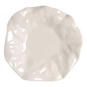 Plato de ensalada en forma de pétalo blanco de <span class=keywords><strong>melamina</strong></span> de estilo occidental, <span class=keywords><strong>vajilla</strong></span> Irregular creativa para fiestas de boda, Material plástico familiar - Product Image 6