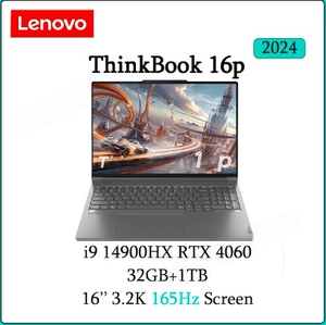 แล็ปท็อป Thinkbook 16p 2024 รุ่น I9 14900HX แรม 32GB+1TB หน้าจอ 165Hz ความสว่าง 430nit ขนาด 16 นิ้ว บาง เบา พร้อมหน้าจอขนาดใหญ่ Thinkbook 16p 16 นิ้ว T - Product Image 3