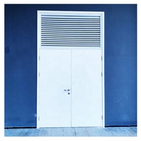Portes ignifuges en acier galvanisé, Porte moustiquaire mentale, Double porte extérieure