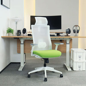 เก้าอี้สำนักงานแบบหมุนได้เก้าอี้ทำงานตาข่ายคอมพิวเตอร์ออกแบบร่วมสมัยเก้าอี้สำนักงาน - Product Image 2