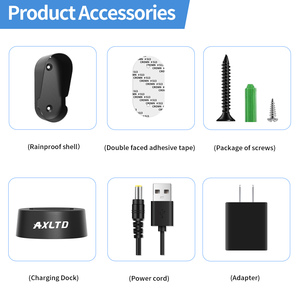 Âm thanh không dây Doorphone hệ thống với 1500m phạm vi không thấm nước có thể sạc lại pin 3 mức độ khối lượng 20 nhạc chuông cho nhà lớp học - Product Image 4