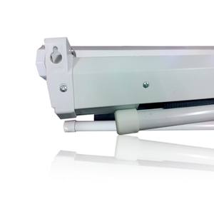 Rideau de <span class=keywords><strong>projecteur</strong></span> électrique 84 "-150", Fiber de verre blanche ou écran de cinéma maison en plastique blanc - Product Image 4