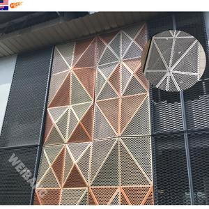 Modern Aluminum Alloy Curtain Wall <b>Panel</b> Anodized Anti-Corrosion Building Exterior Cladding Contemporary Design - Product Image 2
