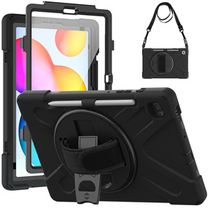 Heavy Duty Armor Rugged Tablet Case para Samsung <span class=keywords><strong>Galaxy</strong></span> <span class=keywords><strong>Tab</strong></span> <span class=keywords><strong>S6</strong></span> <span class=keywords><strong>Lite</strong></span> 10,4 P613/P619/ P620 con portalápices Correa de mano - Product Image 2