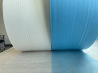 Vêtements de protection médicale en tissu non tissé PP imperméable, antibactérien, solide et durable, couvre-chaussures, textile de maison, voiture