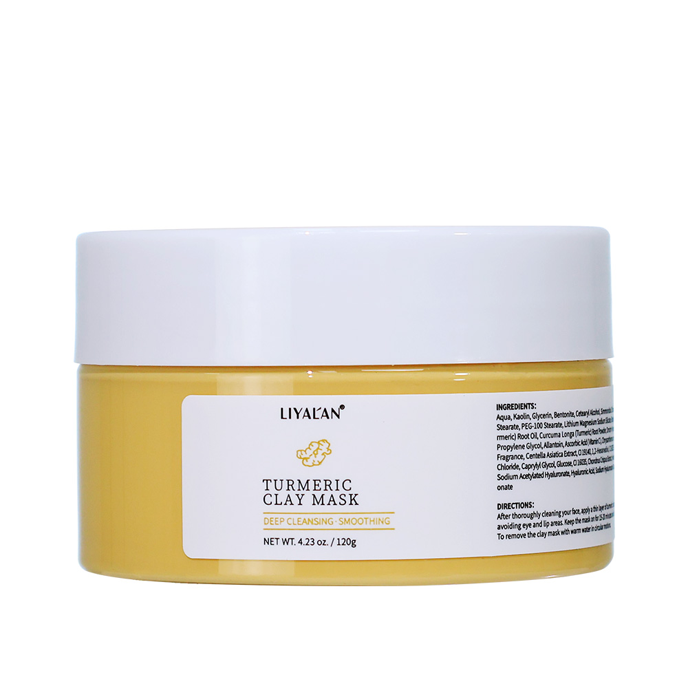 Mascarilla de arcilla de cúrcuma de 120 g