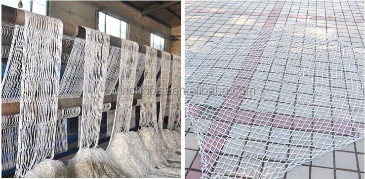 MS-0086 5cm hole white fall golf and stair safety netting net