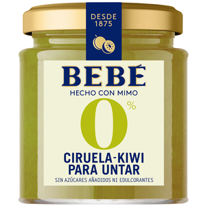 BEBE Crema Spalmabile di Prugna e Kiwi 0% Zuccheri 230G Senza Glutine - Product Image 1