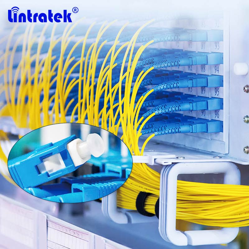 Lintratek fibra אופטיקה 1 core 1m 2m 3m 5m 10m SC/UPC SC 2g 3g 4g רשת סיבים אופטי כבל עבור אות מהדר