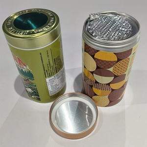 Contenedor <span class=keywords><strong>de</strong></span> estaño <span class=keywords><strong>de</strong></span> aluminio reciclable sostenible Tapón <span class=keywords><strong>de</strong></span> rosca hermético para alimentos y píldoras Acabado <span class=keywords><strong>de</strong></span> metal mate <span class=keywords><strong>Uso</strong></span> industrial - Product Image 1