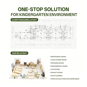 Hikeylove - Mobilier moderne pour écoles maternelles, garderies et crèches - Tables et chaises <span class=keywords><strong>en</strong></span> bois pour enfants - Product Image 4