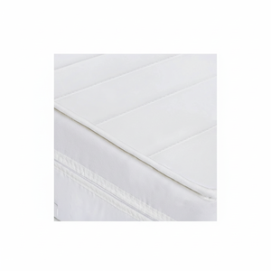 Matelas allemand en mousse froide de taille compacte 90x190cm avec support mi-ferme et housse blanche à fermeture éclair pour tous les cadres de lit - Product Image 1