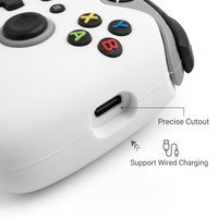 Étui de protection 3D rétro en silicone pour AirPods Pro 2, design console de jeu, motif Gameboy, avec porte-clés