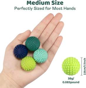 Personalización de silicona magnética sensorial Fidget Balls juguetes para adultos y adolescentes Strees Balls juguetes sensoriales para niños autistas - Product Image 2
