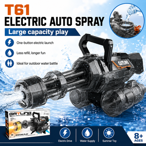 <span class=keywords><strong>Nouveau</strong></span> pistolet à eau électrique Gatling pour adultes avec LED, en plastique, pour l'été et les jeux en extérieur - Product Image 5