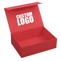 Caja de Embalaje Magnética Plegable de Tamaño Personalizado, Laminación Brillante, Grabado en Relieve, Cartón Gris, Certificación ISO9001, Reciclable, Hecha a Mano