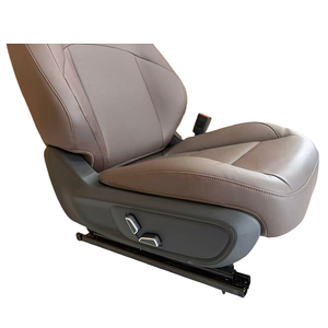 Juego de Asientos Eléctricos de PVC Marrón Premium (Ajuste Universal), Ajuste Rápido, Construcción Robusta, Mejora la Experiencia de Conducción, Proyectos de Modificación de Automóviles, Carpool - Product Image 2