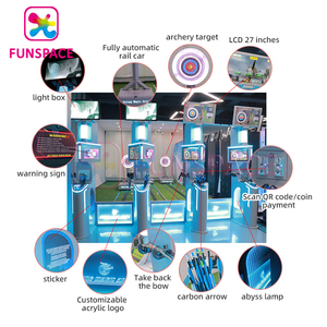 Funspace trong nhà bắn cung hội trường tương tác thiết bị AR thực Trò chơi bắn cung máy - Product Image 5