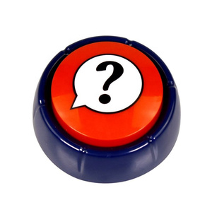 Bouton parlant enregistrable personnalisé DIY avec son musical, buzzer lumineux en plastique et papier, alimenté par piles, cadeaux promotionnels - Product Image 5