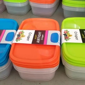 Recipiente para Conservar Alimentos Frescos, Organizador de Frutas y Verduras con Divisiones, Lonchera para Almacenamiento en el Refrigerador de la Cocina - Product Image 1