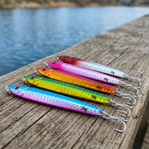 Señuelo de Pesca Biónico de Metal de 30g 40g para Lanzamiento Largo, Cebo de Pesca de Alta Calidad para Pesca en Barco en el Océano - Product Image 2
