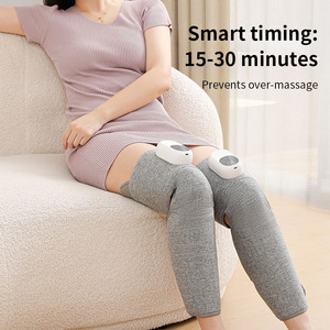 Mesin Pijat Kaki dan Betis dengan Tekanan Udara, Getaran, dan Pemanas LED Elektrik untuk Terapi Kaki. - Product Image 3