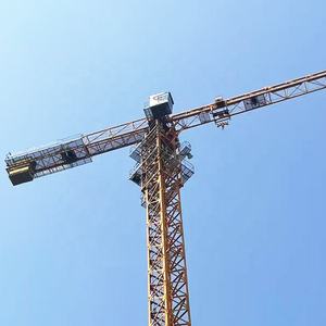 Grue à tour Zoomlion 6013qtz100 d'occasion en gros avec moteur et composants d'engrenage, capacité 6T, hauteur de levage 200M, à vendre - Product Image 6