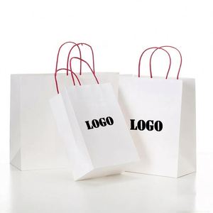 KM Custom Jewelry Gift Bags China Wholesale Kraft Paper Custom Made <b>Watch</b> Paper Bags with Your Own Logo - Product Image 2