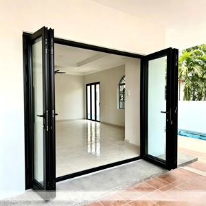 Puertas y Ventanas Plegables con Rotura de Puente Térmico de Alta Calidad |   Personalizable, a Prueba de Mosquitos, Aislamiento Acústico - Product Image 4